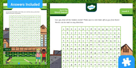 Summer Themed Fun Word Search Puzzle - L3 - Twinkl Puzzled