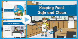 Dangers in the Kitchen: kitchen hazards worksheet