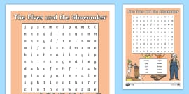 The Elves And The Shoemaker Storyboard Template Storyboard