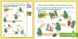 Little Red Riding Hood Character Description Sorting Activity