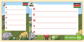 safari day in kenya poem