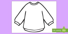 Blank T-Shirt Template - Twinkl (teacher made) - Twinkl