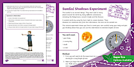 2pcs DIY Assembling Teaching Sundial Model Sundial Ornament