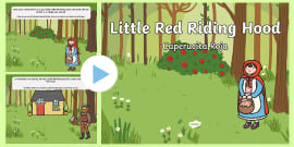 Little Red Riding Hood Story In Afrikaans - Teaching Wiki