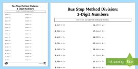 short division worksheets without remainders maths