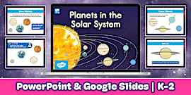 Solar System Cut and Paste Worksheet for 3rd-5th Grade