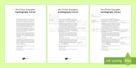 Writing a biography ks2 checklist picture