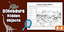 Back to School Hidden Objects Activity