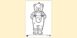 Child Being Messy Colouring | Colouring Sheets - Twinkl