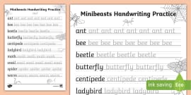 Space-Themed Handwriting Practice Sheets (Teacher-Made)