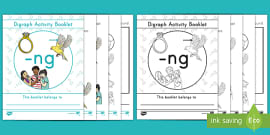 Phase 3 Digraphs Activity Booklet (teacher made)