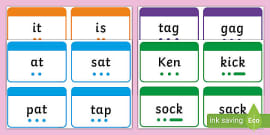 Phase 1-6 Editable Flash Card Templates For Word - EYLF