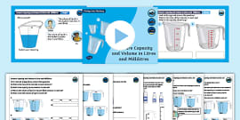 Volume and Capacity Word Problems - Primary Maths Resources