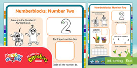 free numberblocks cut outs maths resources