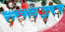 Christmas Bunting | Xmas Bunting Ideas (teacher made)