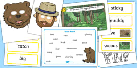 We're Going on a Bear Hunt Story Sack Resource Pack