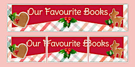 Our Favourite Books Display Pack - Twinkl - KS1 - Twinkl