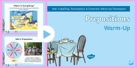 PlanIt Y3 SpaG: English Grammar Lesson on Prepositions