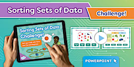 Grade 3 Sorting Sets of Data PowerPoint Lesson