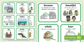 Memorable Mnemonics PowerPoint – KS1 Common Exception Words