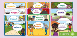 free xhosa for beginners classroom display pack