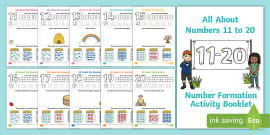 Number Workbooks 11 to 20 (teacher made) - Twinkl