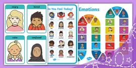 Feelings and Emotions Loop Cards (teacher made) - Twinkl