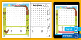 Football Word Search for K-2nd Grade (teacher made) - Twinkl