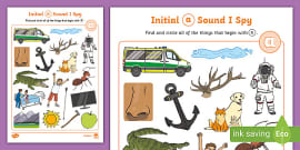 Things That Begin With ‘b’ I Spy Activity – EYFS Resource