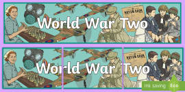 World War Two Timeline Cards - World War Two, WW2, timeline, cards