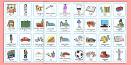 Daily Routines Cards Girls Arabic English EAL Daily Routine Cards Girls