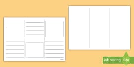 FREE! - KS2 Leaflet Template | Primary Resources - Twinkl