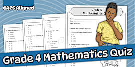 Grade 4 Mathematics – Term 2 – Whole Numbers – Activity Sheet (CAPS ...