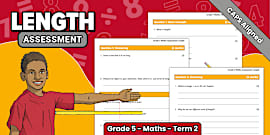 Grade 5 Mathematics - Term 2 - Assessment 1 (CAPS Aligned)