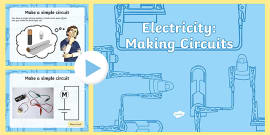 FREE! - Electric Circuits Worksheet (teacher made) - Twinkl