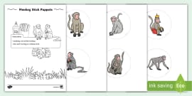 Cheeky Monkey Number 1 Counting Cards Activity Pack - Twinkl