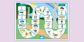 Final 'L' Sound Board Game (teacher made) - Twinkl