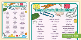 Loose Parts Resource