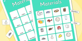 Natural or Man Made Materials Sorting Activity - natural or man