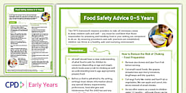 Food Health and Safety in the Early Years (Resource Pack)