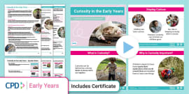 Curiosity in the Early Years Handout | CPD | Twinkl - Twinkl