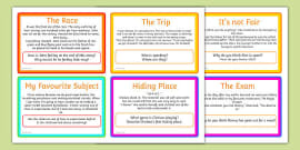 Guided Reading Challenge Cards