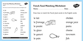 French Colours Wordsearch - worksheets, colour, worksheet