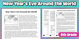 Eighth Grade Winter Wonderland Writing Prompts Activity