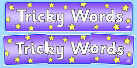 Free Keywords Display Banner Teacher Made