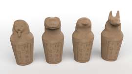 Canopic Jars Information Print Out - canopic jars, information