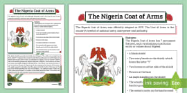 KS1 Nigeria Fact File Template,Nigeria (teacher made)