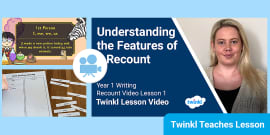 Recount Writing Frames (teacher made)