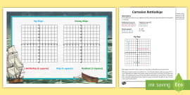 year 6 cartesian plane activity pack plotting coordinates