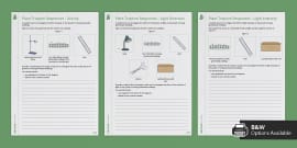 Phototropism Worksheet (teacher made) - Twinkl